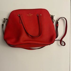 Kate Spade Red Leather Bag
